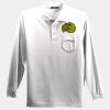 Long Sleeve Silk Touch™ Polo with Pocket Thumbnail