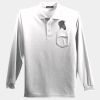 Long Sleeve Silk Touch™ Polo with Pocket Thumbnail