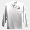 Long Sleeve Silk Touch™ Polo with Pocket Thumbnail
