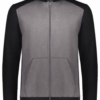 Youth Eco Revive™ Three-Season Triblend Fleece Full-Zip Hooded Sweatshirt Thumbnail