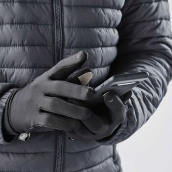 KNITTED TOUCH-SCREEN GLOVES Thumbnail