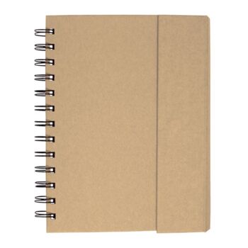 Spiral Notebook With Sticky Notes & Pen 5.75" X 7.25" Thumbnail