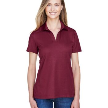 Women's CrownLux Performance® Plaited Polo Thumbnail