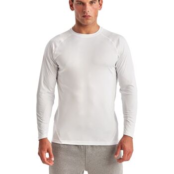 Unisex Panelled Long Sleeve Tech T-Shirt Thumbnail