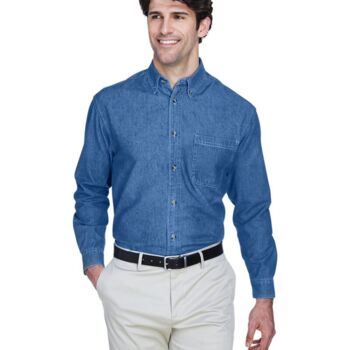 Men's Cypress Denim Shirt with Pocket Thumbnail