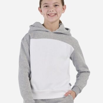 Youth Colorblocked Hooded Sweatshirt Thumbnail