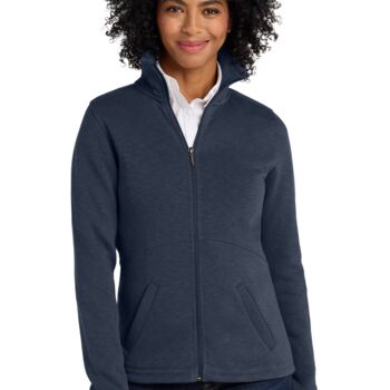 Women's Slub Fleece Full Zip Jacket Thumbnail