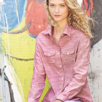 Women's Textured Solid Shirt Thumbnail