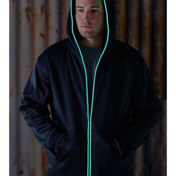 Men's Glow Full-Zip Hooded Sweatshirt Thumbnail