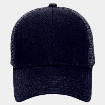 OTTO CAP 6 Panel Low Profile Mesh Back Trucker Hat Thumbnail