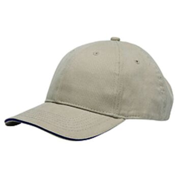 USA Made Cotton Sandwich Bill Cap Thumbnail