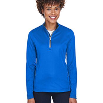 Ladies' Cool & Dry Sport Quarter-Zip Pullover Thumbnail