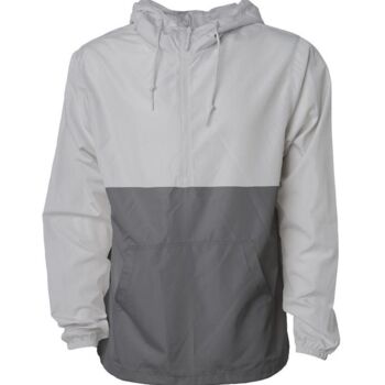 Unisex Lightweight Quarter-Zip Windbreaker Pullover Jacket Thumbnail