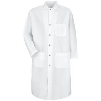 Men's Snap-Front Spun Polyester Butcher Coat Thumbnail