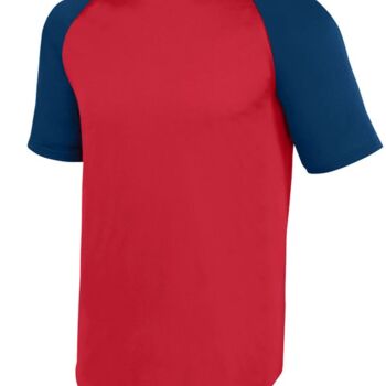 Youth Wicking Short Sleeve Baseball Jersey Thumbnail