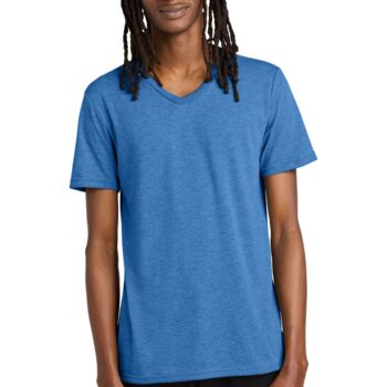 Unisex Tri Blend V Neck Tee Thumbnail