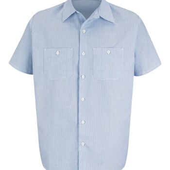 Men's Tall Industrial Stripe Work Shirt Thumbnail