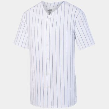 Youth Pinstripe Full-Button Jersey Thumbnail