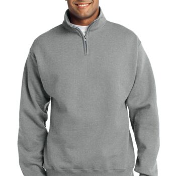 1/4 Zip Cadet Collar Sweatshirt Thumbnail