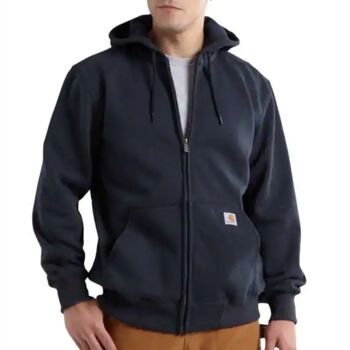 Water Repellent Hooded Zip-Front Sweatshirt Thumbnail